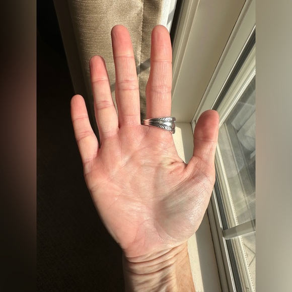 Silver Plated Spoon Ring - Picture 8 of 13